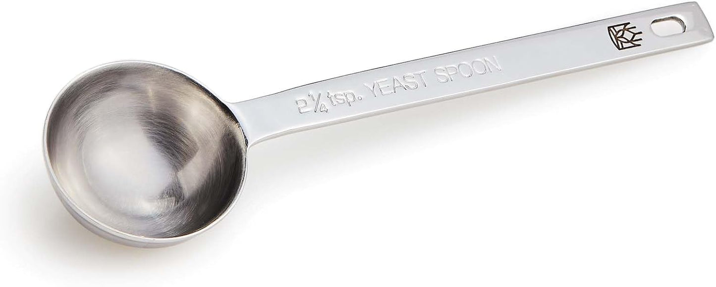 King Arthur Baking Company Spice Measuring Spoons, 18/8 Stainless Steel, 7-Piece Set, Precision Measures, For Baking And Cooking