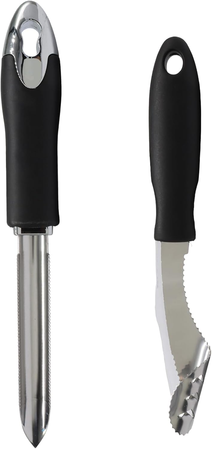 2 Pack 7.9 & 9 Inch Jalapeno Pepper Corer, Stainless Steel