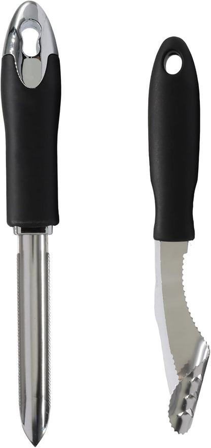 2 Pack 7.9 & 9 Inch Jalapeno Pepper Corer, Stainless Steel