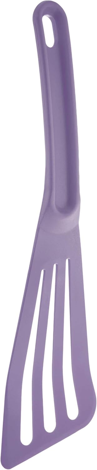 Mercer Culinary Hell's Tools Hi-Heat Slotted Spatula, 12 Inch x 3.5 Inch, Gray