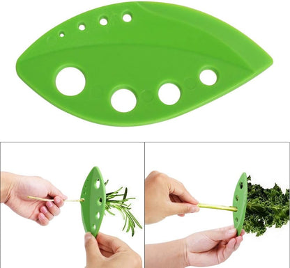Leaf Shaped Kitchen Herb Stripper