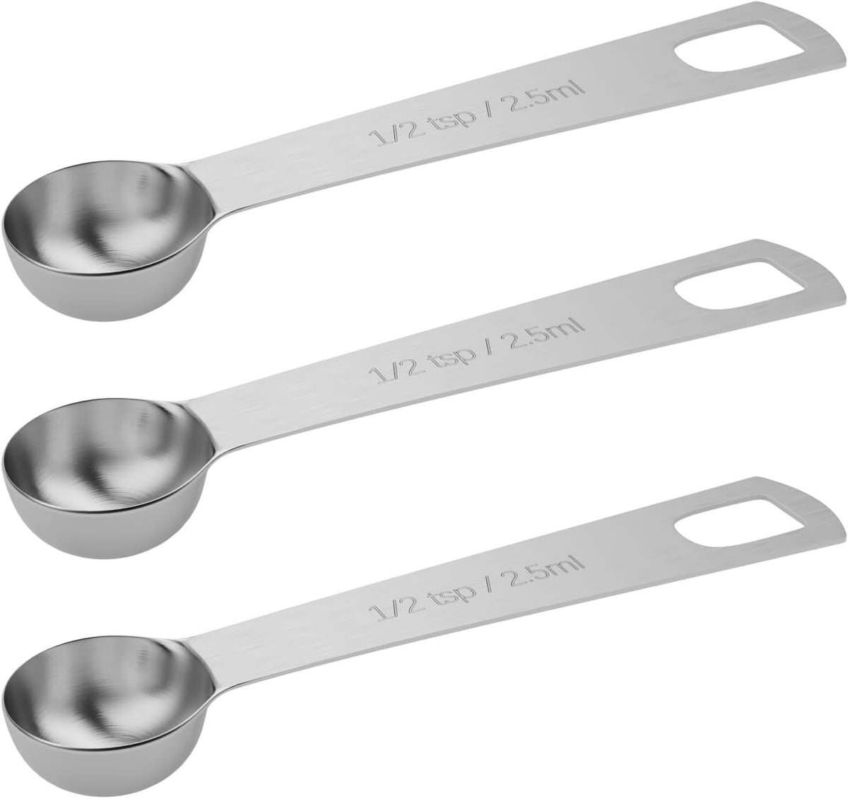 1tsp(1/3tbsp, 5ml) Measuring Spoon, Stainless Steel Teaspoon