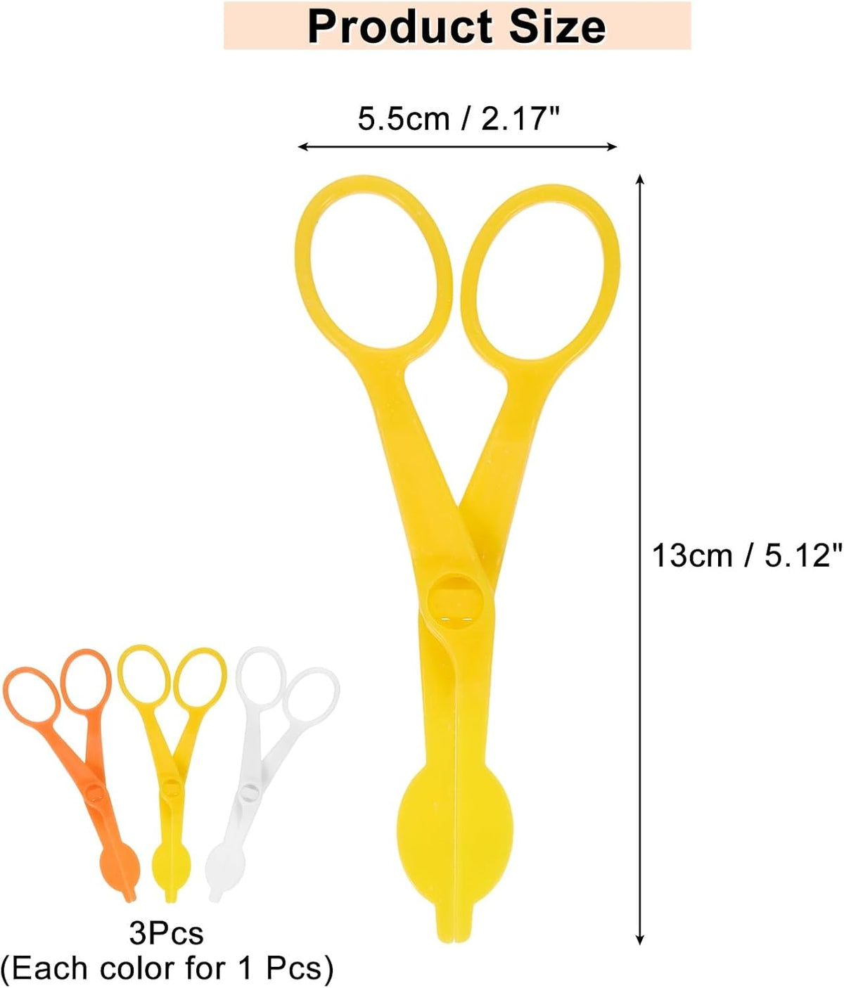 uxcell 3Pcs Flower Lifter Cake Decorating 5.1x2.2" Fondant Tool Purple