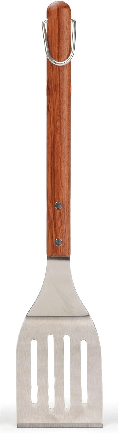 RSVP International Endurance (BQ-FRK) BBQ Grill Fork, 17.25" | Long Handle Keeps Hands Safe from Fire | Made from Stainless Steel & Rosewood