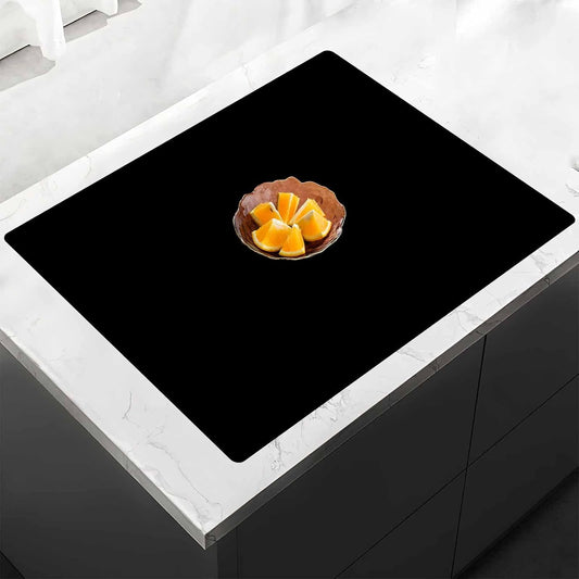 78.7"x23.6" Large Silicone Mat for Kitchen Counter, Heat Resistant Non-Slip Countertop Protector, Waterproof Silicone Craft Mat for Kitchen Island, Semitransparent