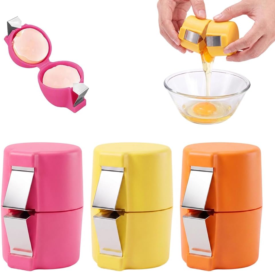 Egg Shell Opener,2026 New Quick Egg Cracker Tool for Eggs (3 PCS)