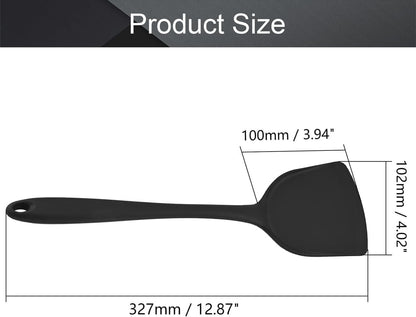 Silicone Wok Spatula, Non-Stick Heat Resistant Flexible Baking Spatula