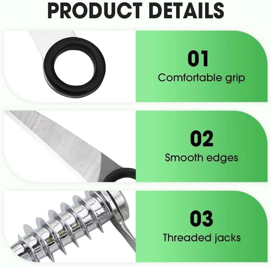 Stainless Steel Spiral Cutter, Manual Veggie Spiralizer Kitchen Tool