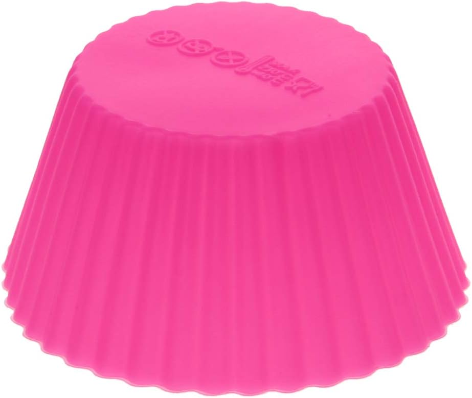Utoolmart Silicone Cupcake Baking Cups,Reusable Silicone Baking Cups, Non-stick Cupcake Muffin Liners Cake Molds Set, Use As Lunch Box Dividers, 5 Pcs