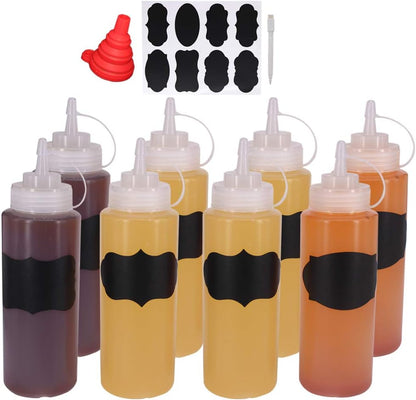 32 oz / 1000 ml Plastic Squeeze Bottles 3-Hole