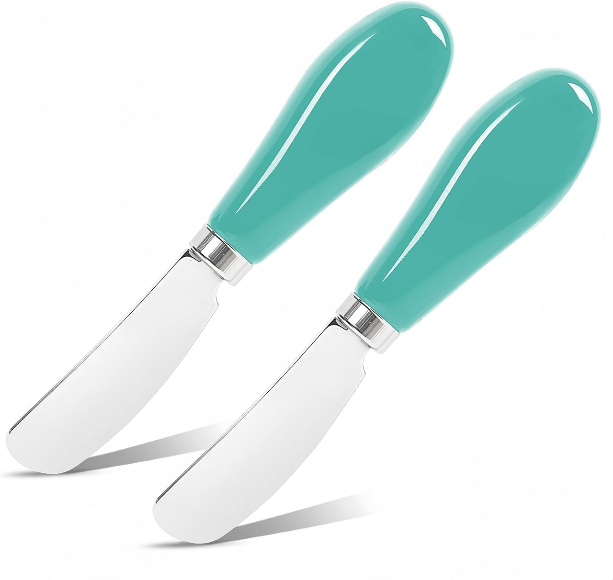 Butter Spreader Knife Set, 2 Pack Butter Knives and Cheese Knives