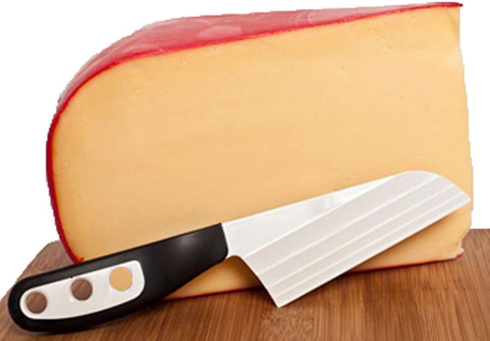 The Cheese Knife BKP2 with Patented Cheese Knives Blade, Black