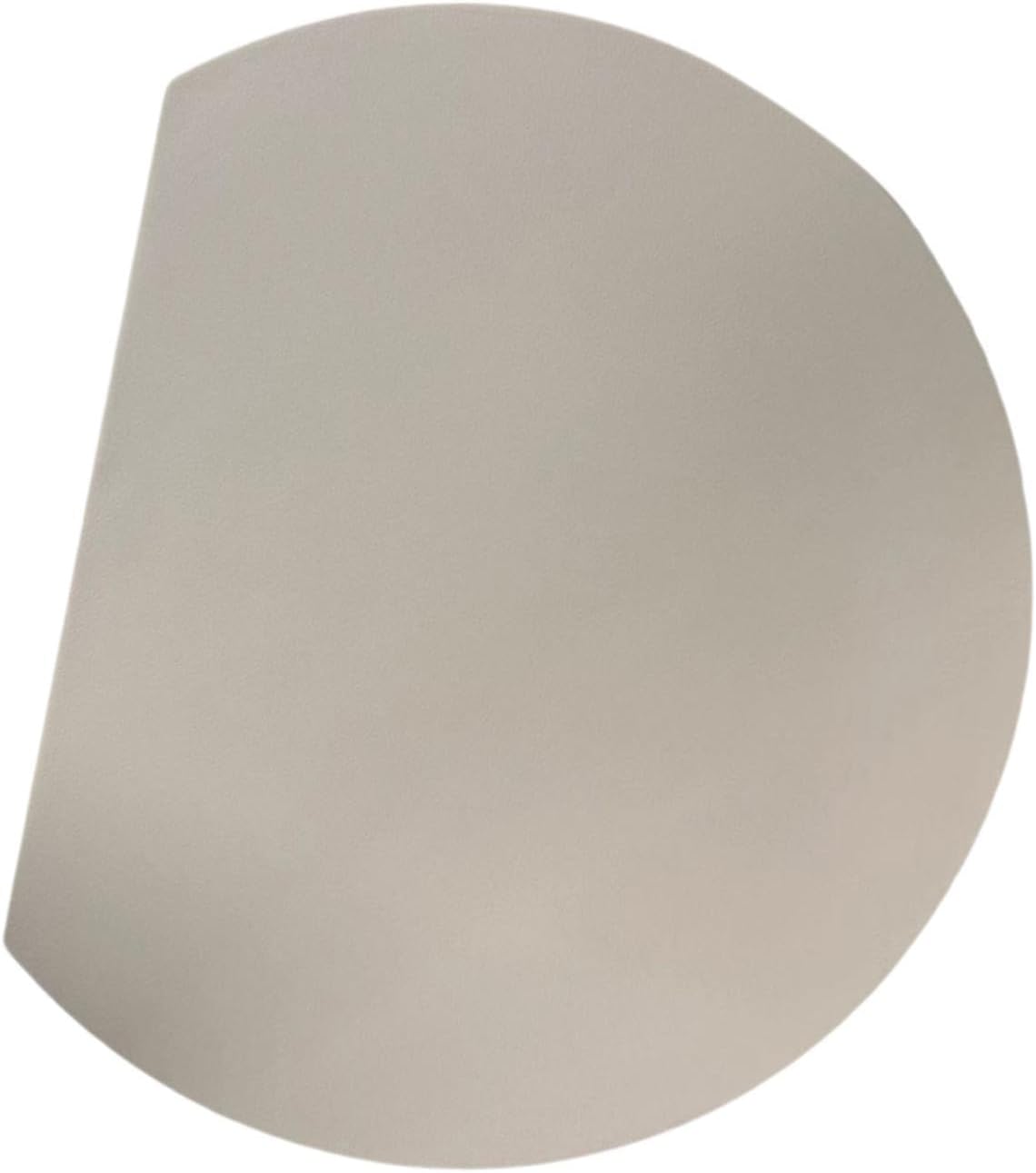 Cutting Mat, Non-Slip, Scratch-Resistant, D-Shaped, Flexible, Made of TPU, for The Kitchen, Black L