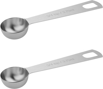 1tsp(1/3tbsp, 5ml) Measuring Spoon, Stainless Steel Teaspoon