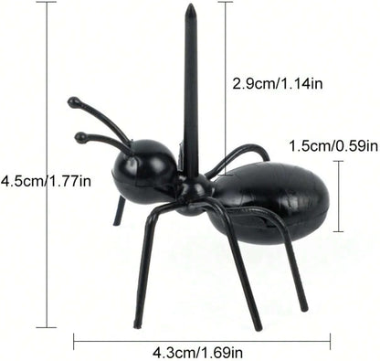36pcs Party Ants & Hardworking Ants Series Fruit Picks for Kids Lunch Bento Box, Party Fruit Platter, Bar Cocktail Decor (24 pcs)