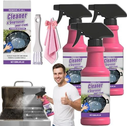 Fast-Acting Heavy-Duty Grill Degreaser Spray, Fast-Acting Heavy Duty Grill Degreaser Spray(2PCS)