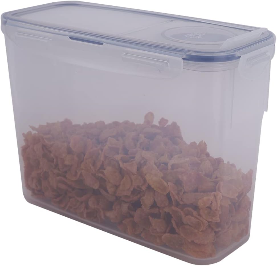 LOCK & LOCK LocknLock Easy Essentials Food Storage with Flip Lid/Airtight container, BPA Free, 10.1-Cup, Clear