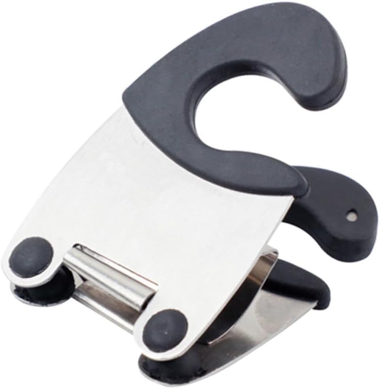 Pot Clip Spoon Rest Holder for Kitchen Utensils, Heat Resistant