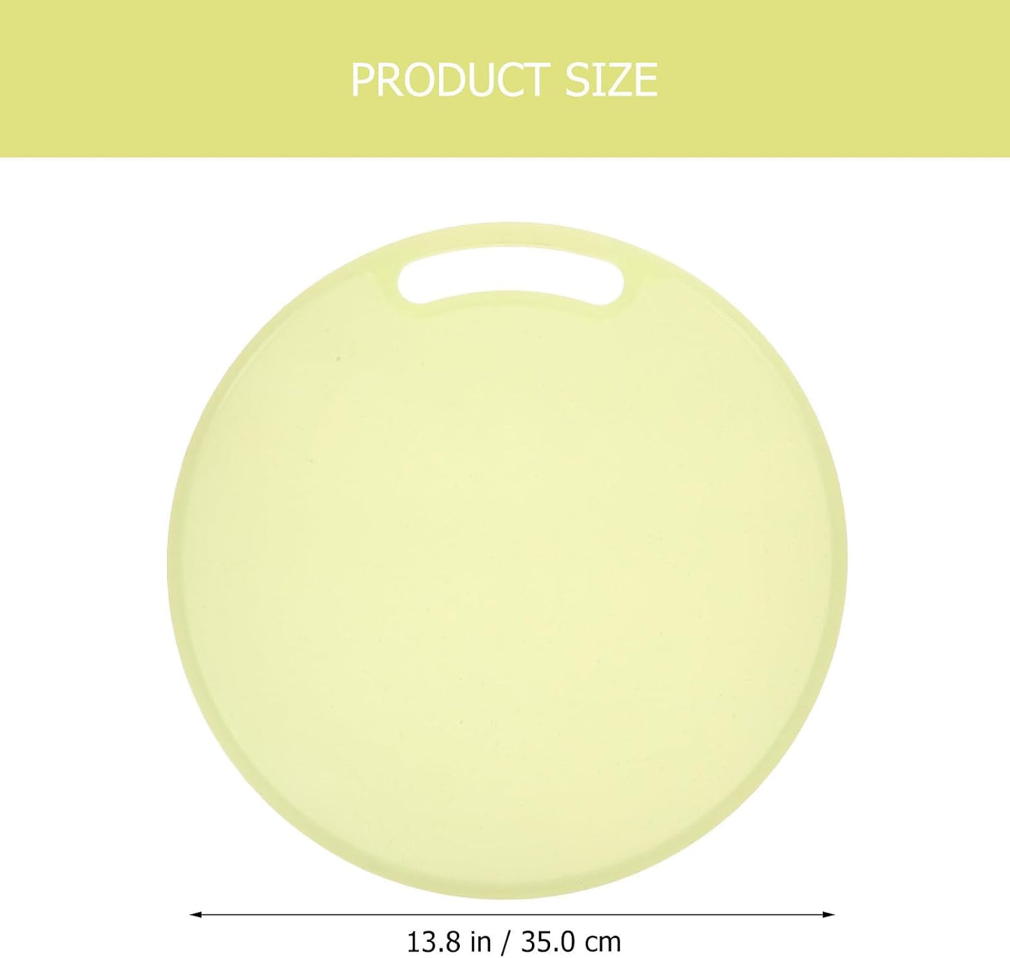 BESTonZON Pp Cutting Board 35x0.8cm Food-grade Kitchen Chopping Mat Lightweight Non-slip Cutting Board for Household and Outdoor Use