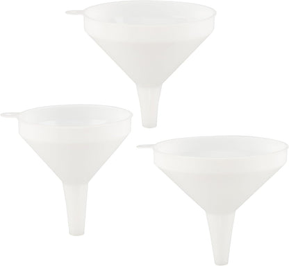 Restaurantware 8 oz White Plastic Funnel