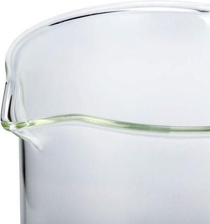 3 Piece Glass Measuring Cup Set, Includes 1/2-Cup, 1-Cup, and 2-Cup High Borosilicate Glasss Liquid Measuring Cups, Dishwasher, Freezer, Microwave, and Preheated Oven Safe, Essential Kitchen Tools