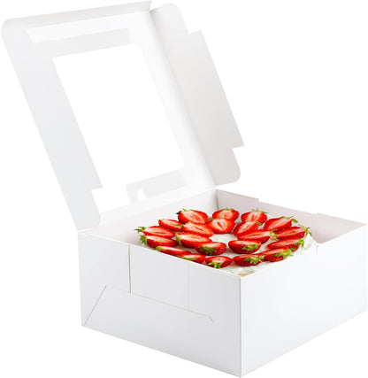 WINKIO Cake Boxes 12 inch, Cake Carrier Holder, Storage Transport Container