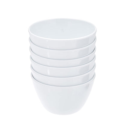 Amazon Basics Mixing Bowls with Lids, Nesting Melamine Serving Bowls, Non-Slip Base, BPA Free, Dishwasher Safe, 5 Sizes, Blue and White Floral, Set of 10