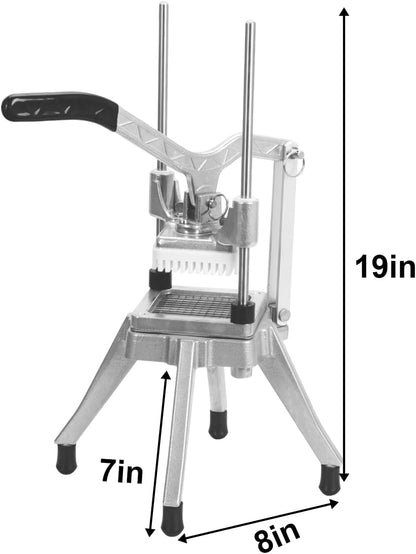 Commercial Tomato Slicer & Vegetable Chopper 1/4inch Food Slicer