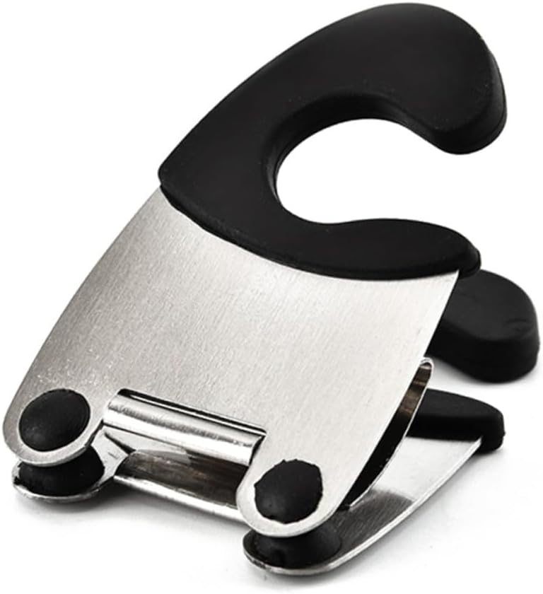 Stainless Steel Pot Clip Spoon Holder, Kitchen Utensil Rest