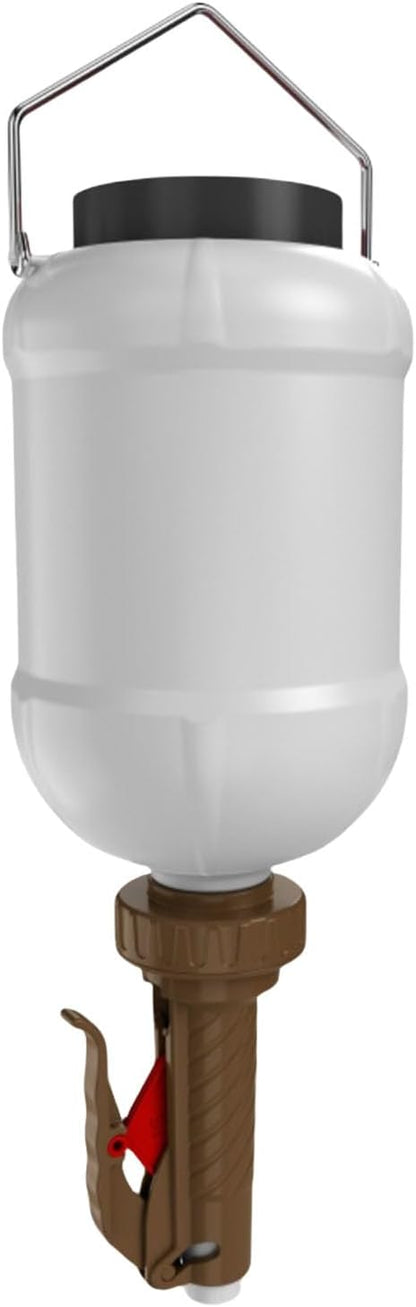 3L Hanging Condiment Dispenser Refillable Sauce Squeeze Bottle Dressing Container for Kitchen Outdoor BBQ Camping