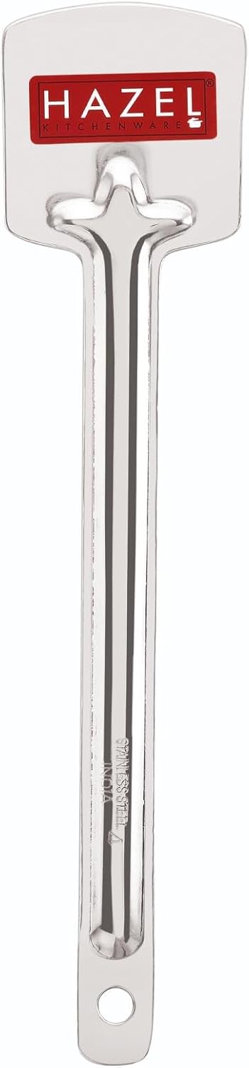 HAZEL Stainless Steel Cake Pie & Pastry Serving Spoon with Handle Slicer Lifter, Silver