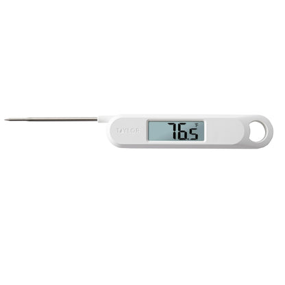 Taylor Digital Folding Stem Food Thermometer Black