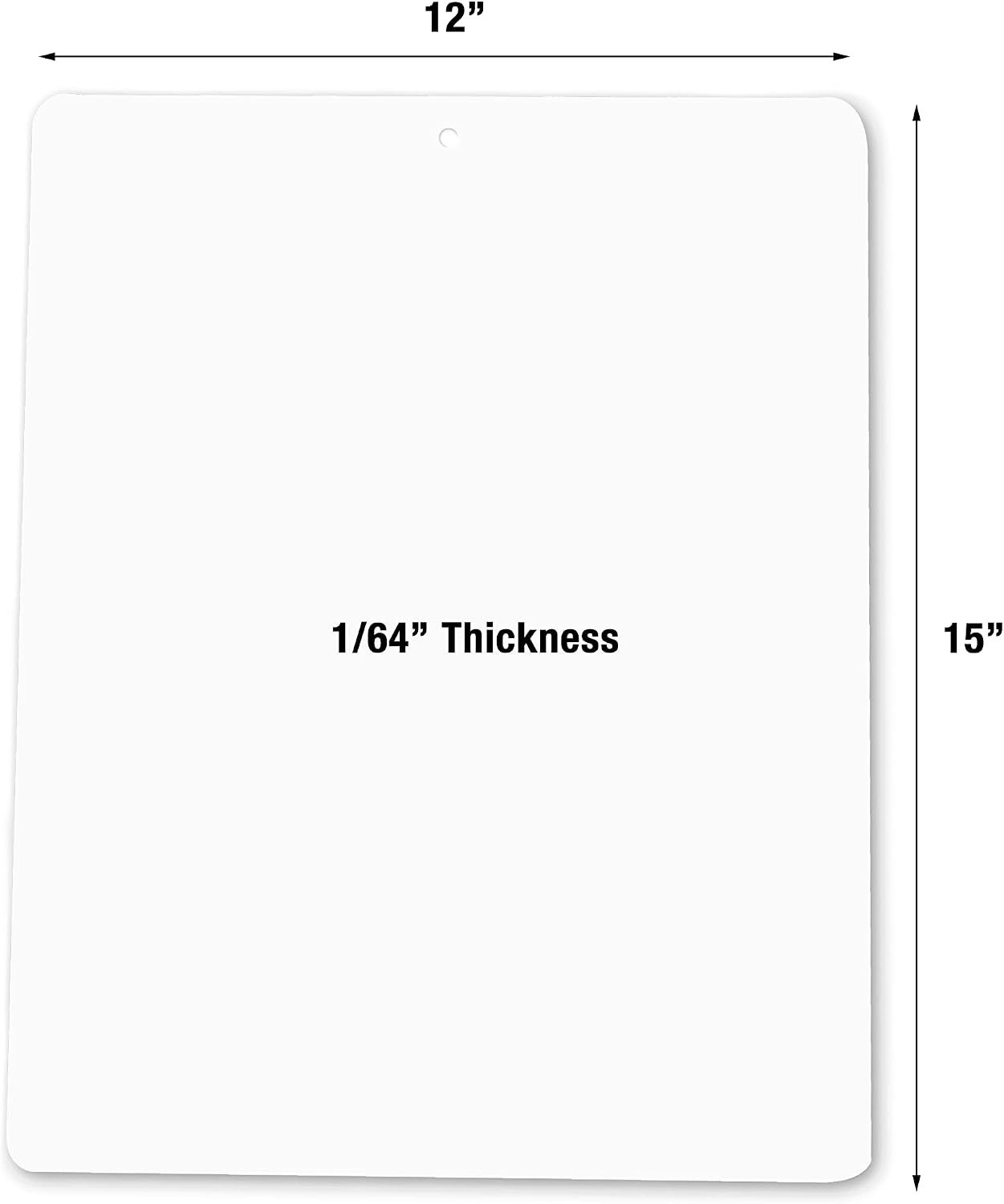 Kitchen Cutting Board | Flexible Chopping Mats | Food Safety | Hanging Hole for Easy Drying | 12x15” Size | Set of 2