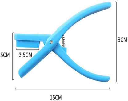Blue Crawfish Peeler, Crawfish Shucker,Crawfish Sheller Tool for Peeling Cooked Shrimp Tails, Universal Crayfish Shelling Device, Shrimp Peeler Seafood Tool Portable Kitchen Gadgets(ZS238)