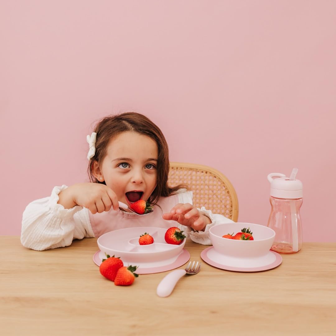 OXO Tot On-The-Go Fork and Spoon Set - Dusk