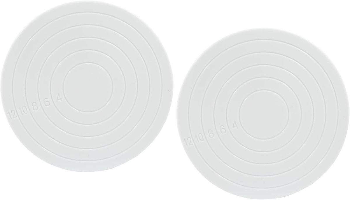 Bonsicoky Cake Decorating Turntable, 5.5 Inch, White
