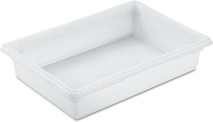 Rubbermaid Commercial Products Polycarbonate Food Storage Box/Tote, 2 Gallon, Clear, for Restaurant/Kitchen/Cafeteria