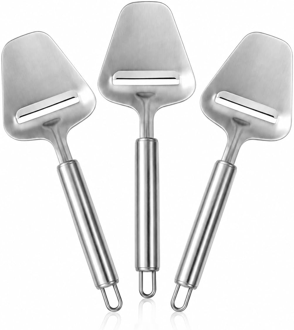 Stainless Steel Handheld Cheese Slicer for Block Cheese, Hard Cheese Plane