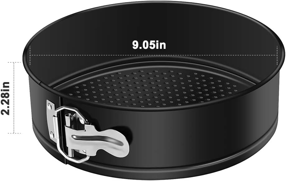 9 Inch Nonstick Springform Pan Cheesecake Pan with Removable Bottom