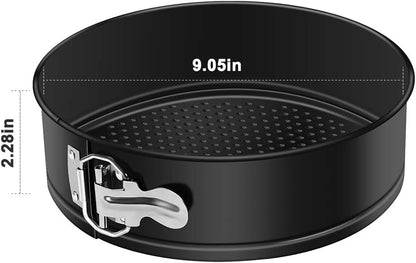 9 Inch Nonstick Springform Pan Cheesecake Pan with Removable Bottom