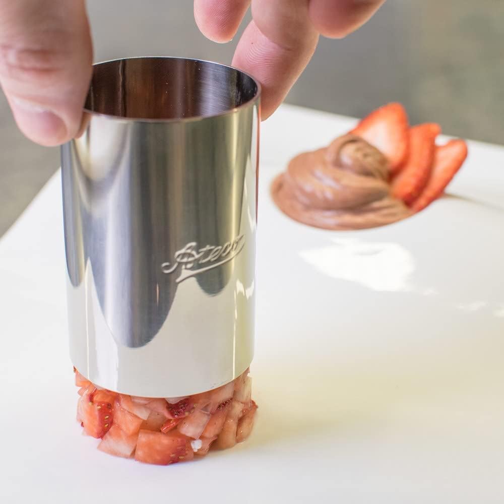 Ateco Oval Stainless Steel Form, 3.13 by 1.38-Inches High