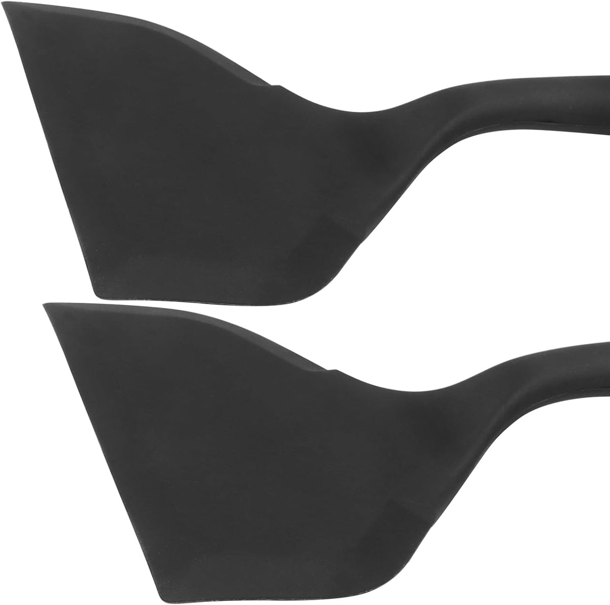 BokWin 2 Pack Wide Silica Gel Pancakes Spatula Turner, Red