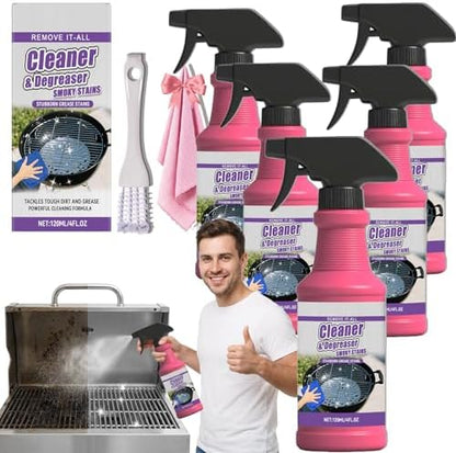 Fast-Acting Heavy-Duty Grill Degreaser Spray, Fast-Acting Heavy Duty Grill Degreaser Spray(2PCS)