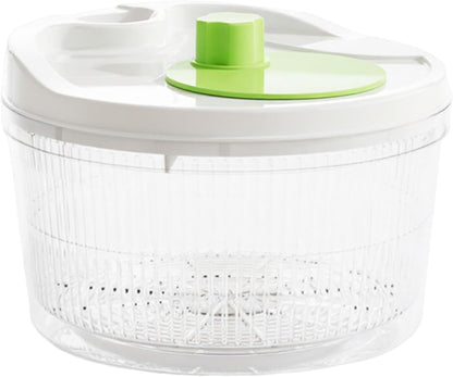 Salad Spinner - Manual Crank Lettuce Dryer & Fruit Washing Colander
