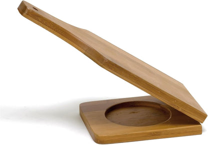 IMUSA Bamboo Tostonera & Plantain Press, Large