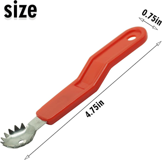 Strawberry Tomato Corer Huller Stem Remover, Kitchen Food Prep Tool, 3 Pack