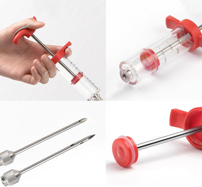 Meat Injector, Turkey Injector Syringe, 1oz - 1 Injector 1 Needle