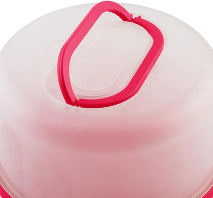 Cake Pan & Carrier Set Locking Lid and Handles Non-Stick Pans, Kitchen Bakeware, Dishwasher Safe