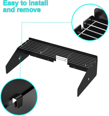 28 Inch Griddle Wind Guard/Screen and Warming Rack for Blackstone, Accessories Kit (For 28")