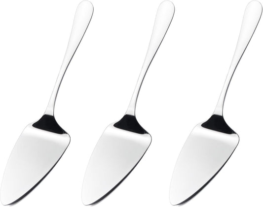 VIVANI 3pcs Pie Cake Server Set, 9.8 Inch Stainless Steel Pie Pizza Spatula